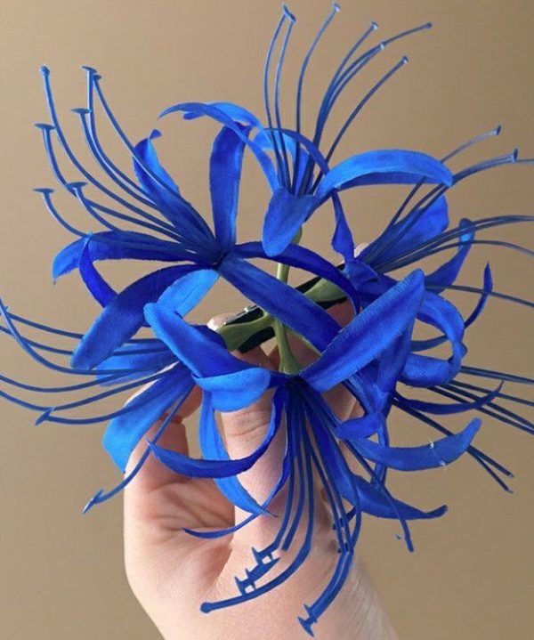 Art Pink Alloy Equinox Flower Hairpin For Cheap - Image 3
