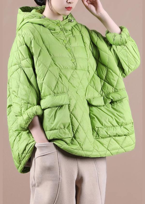2025 Loose Fitting Winter Puffer Jacket Hooded Black Down Coat Cheap - Image 3