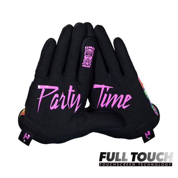 Gloves - Pink Miami Floral Online now - Image 2